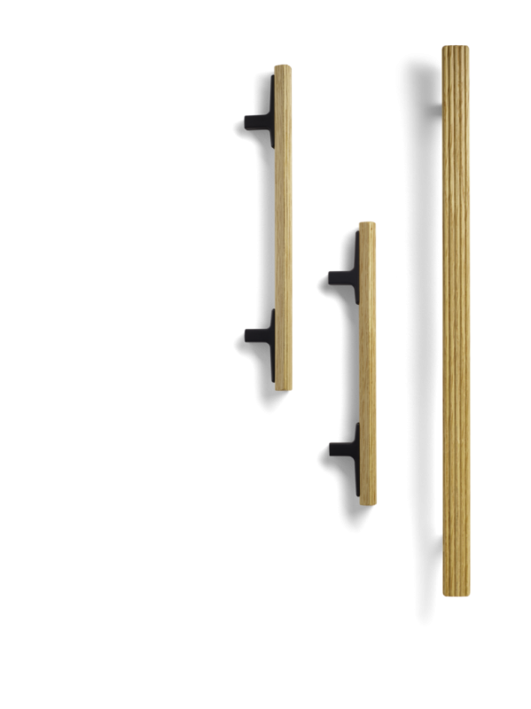 Poignée Aluminium et bois CROSSTONE